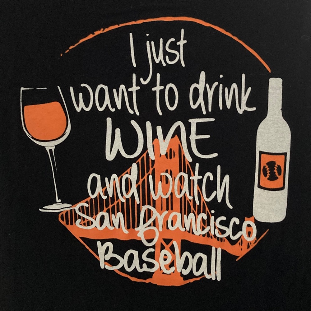 San Francisco Giants Wine Tshirt